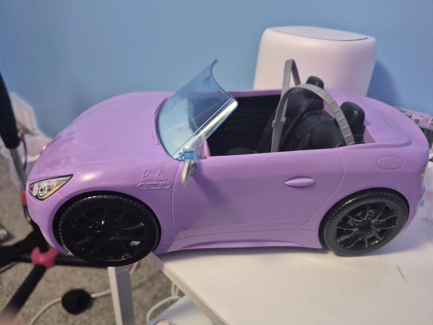 Barbie Convertible Toy Car