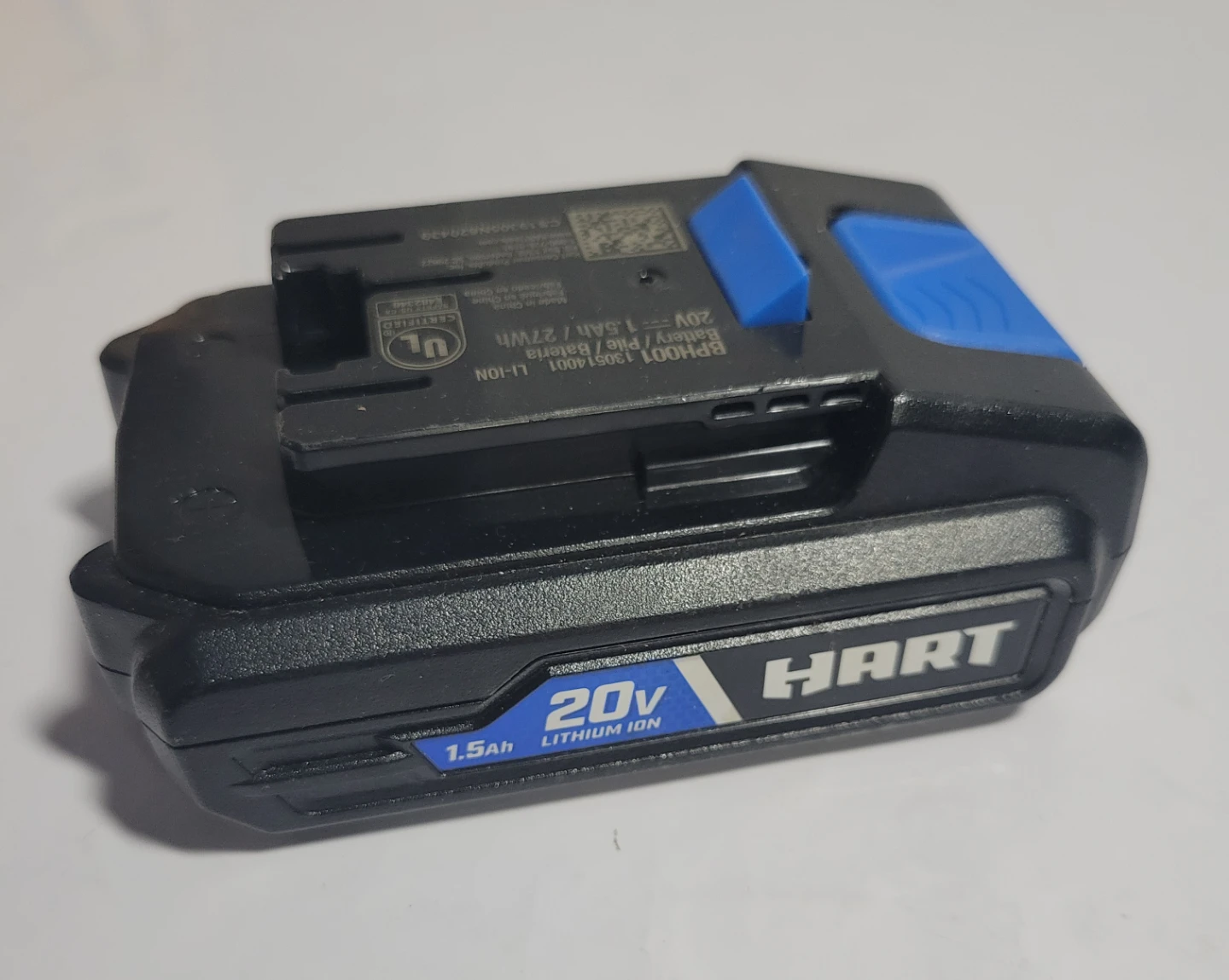 (FOR PARTS!!) HART 20V 1.5Ah Lithium-Ion Battery