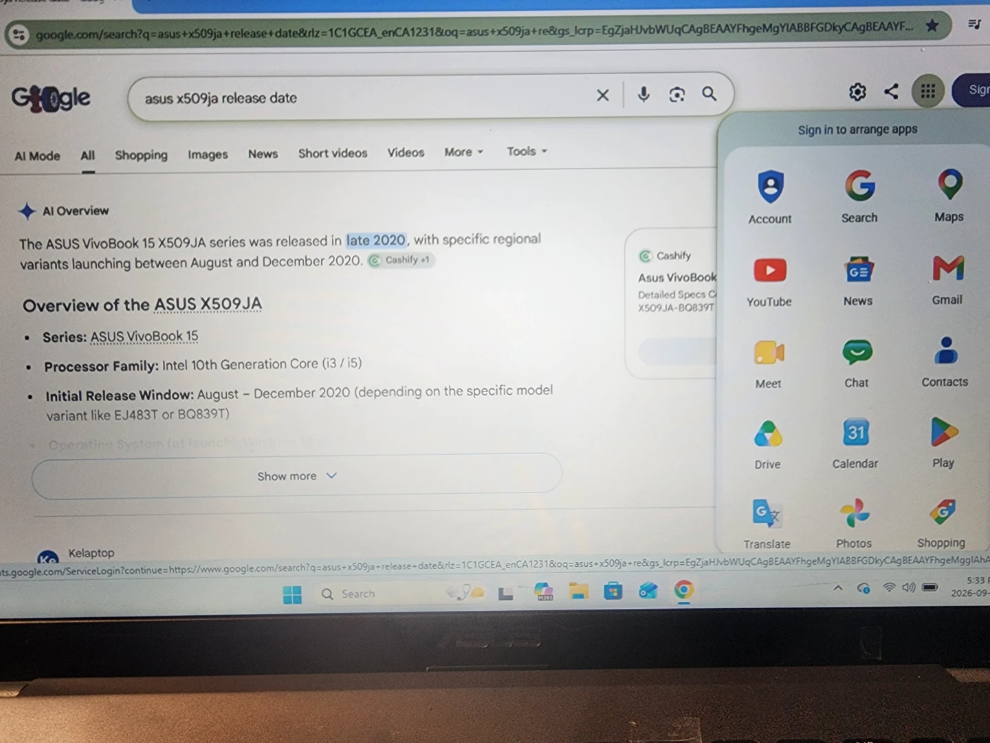 ASUS VivoBook 15 X509JA Laptop - photo 5