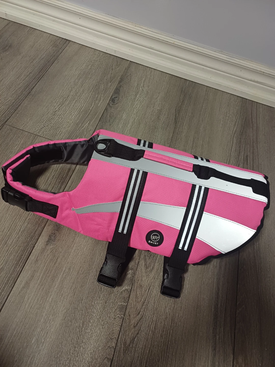 EMUST Pink Dog Life Jacket- Large