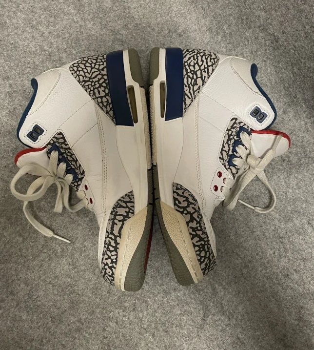 Nike Air Jordan 3 Retro Mid True Blue Y5 - photo 2