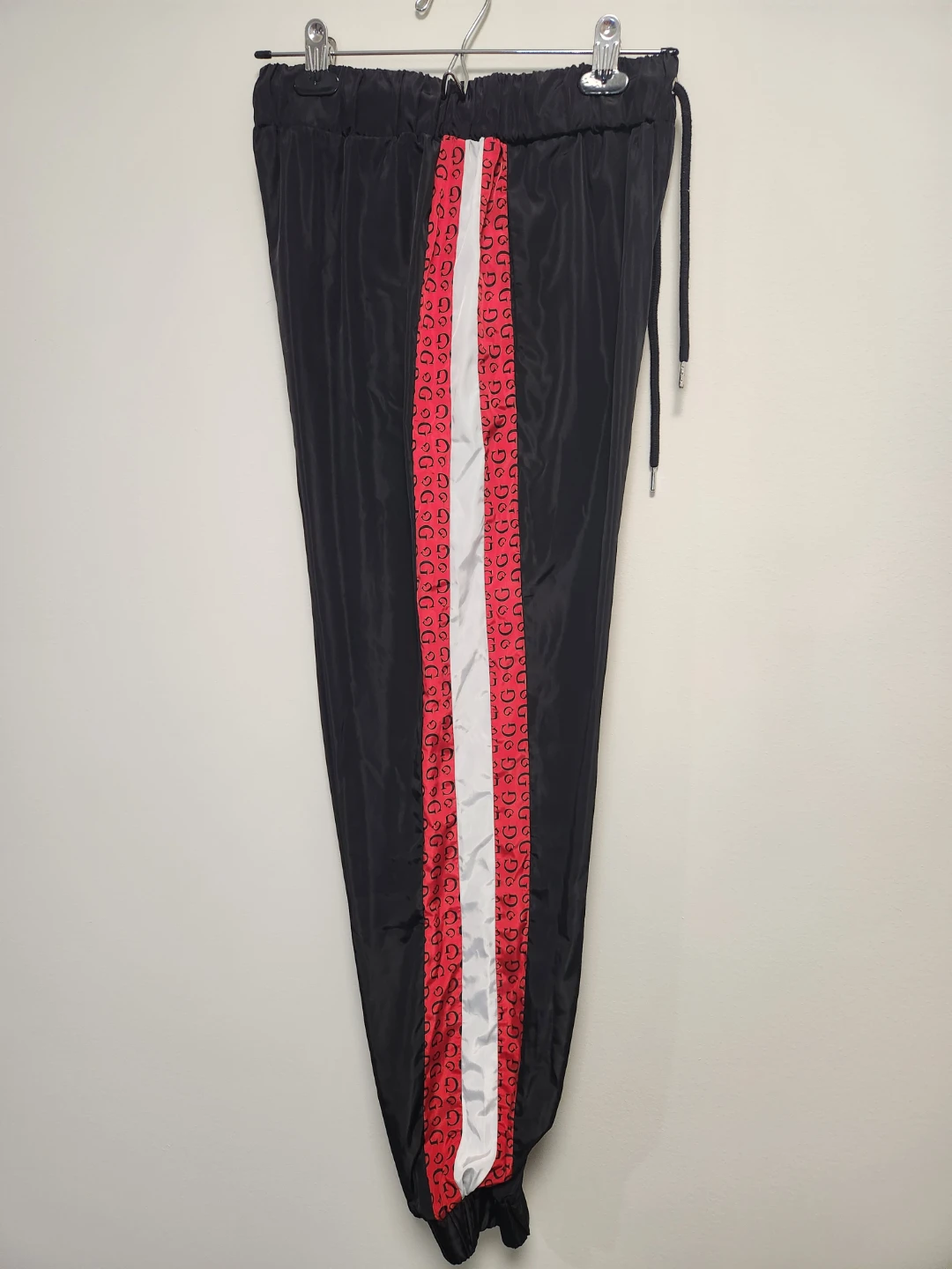 Guess Black windbreaker Joggers with Logo Stripe - photo 2