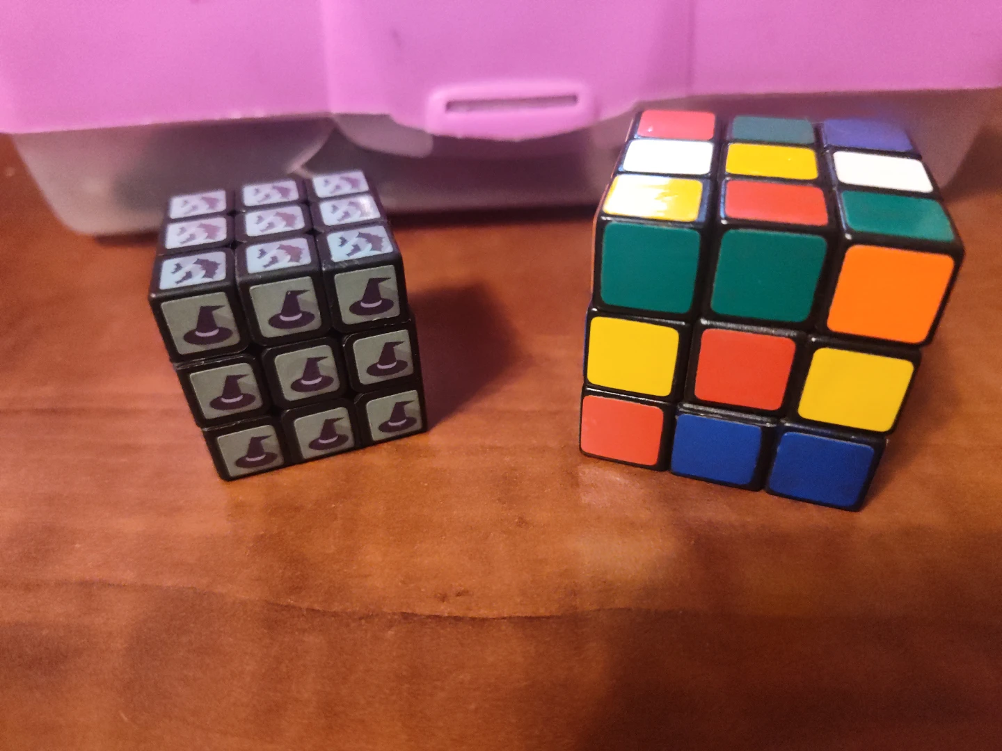 Set of Two 3x3 Puzzle Cubes