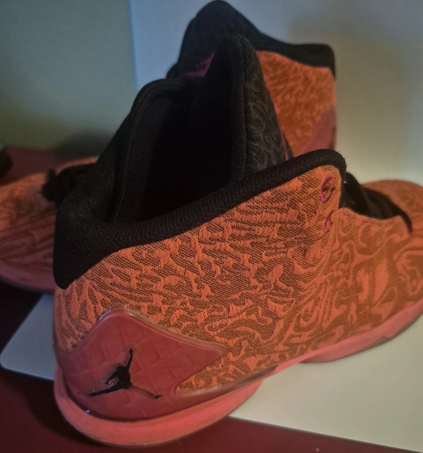 Air Jordans. Super Fly 4. JCRD gym red 2017 - photo 3