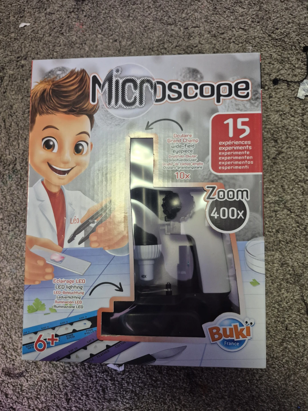 Buki France Microscope Science Kit