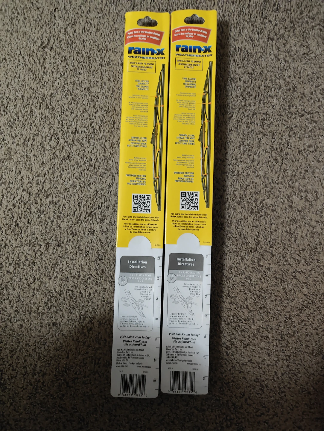 RainX weather-beaten wipers size 15 - photo 2