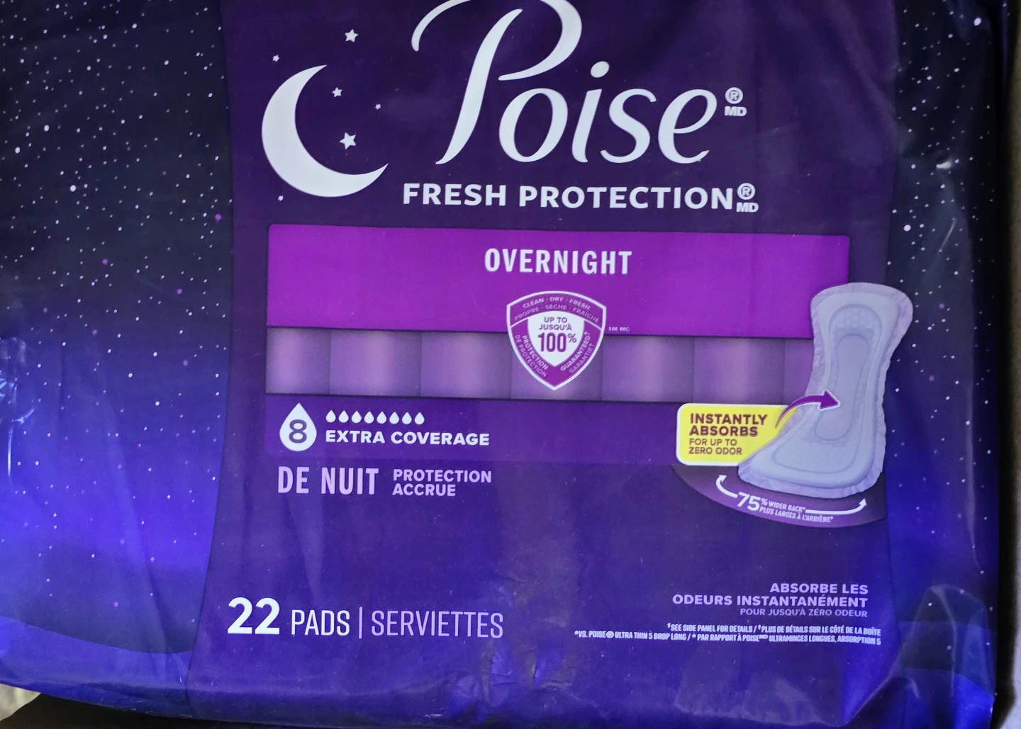 Poise Fresh Protection Pads Bundle