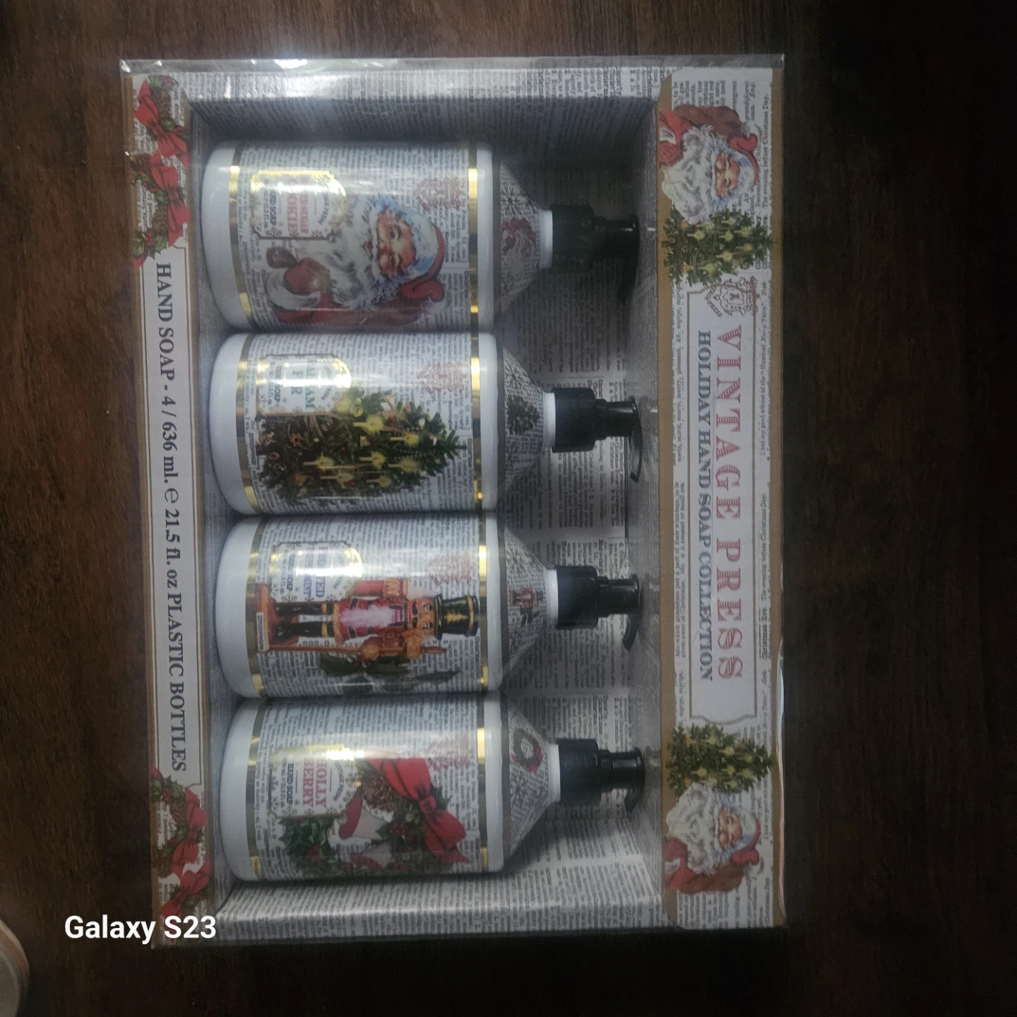 Vintage Press Holiday Hand Soap Collection