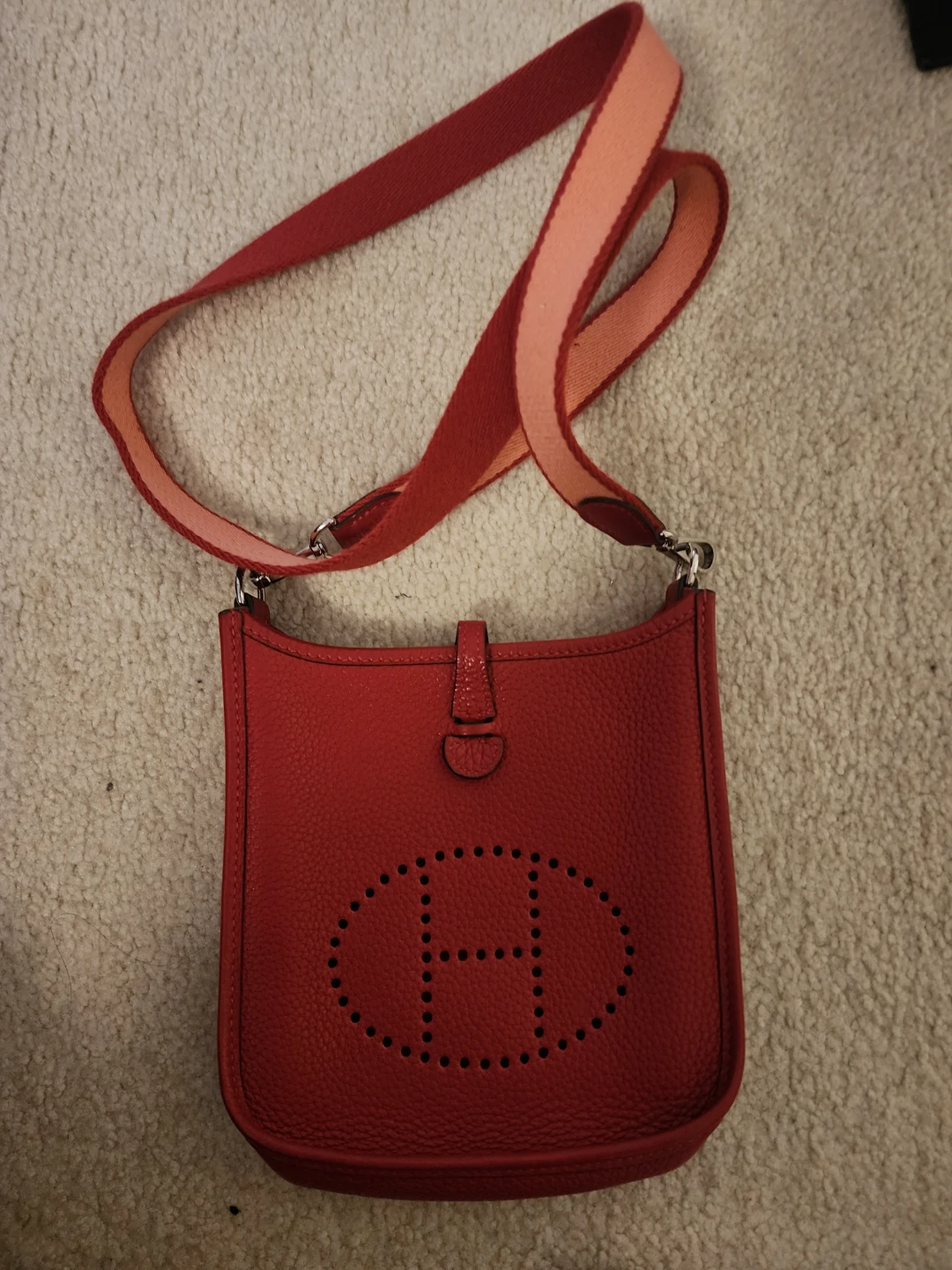 Hermès Evelyne Mini - Rouge