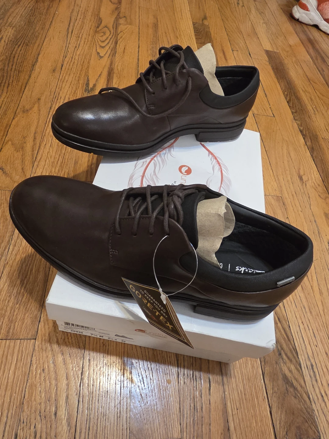 Clarks Un Voyage Plain Mahogany Shoes🏈 - photo 2