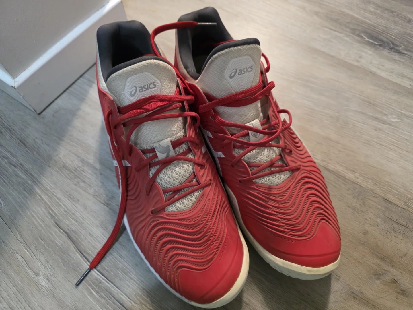 Asics Court FF Tennis Shoes - Red - US 10 - photo 2