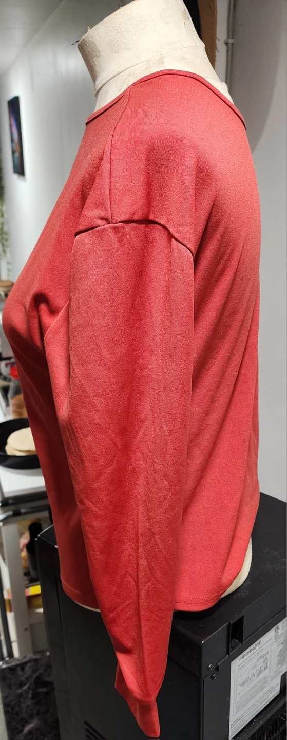SHEIN Red Long Sleeve Top - photo 3
