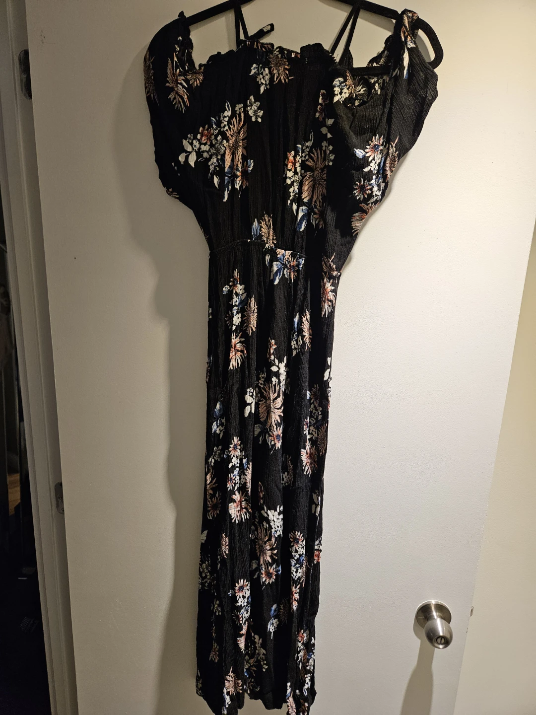 Urbanology Floral Cold-Shoulder Dress - photo 4