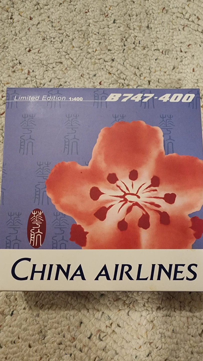 China Airlines B747-400 1:400 Model