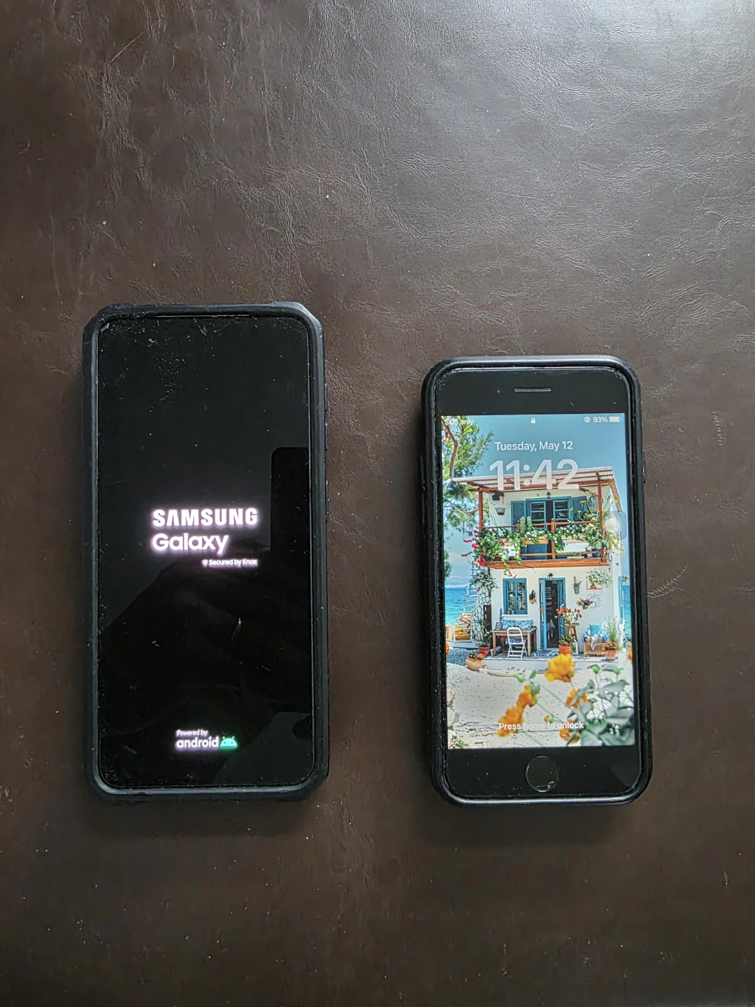 Samsung Galaxy S21 and Apple iPhone 8 bundle