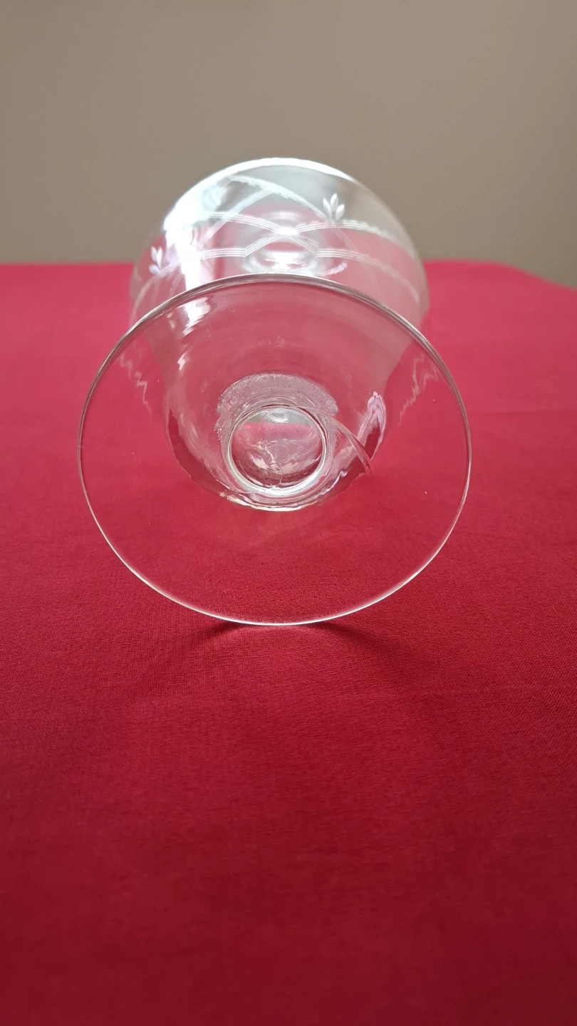 Etched Glass Decanter with Stopper - photo 5