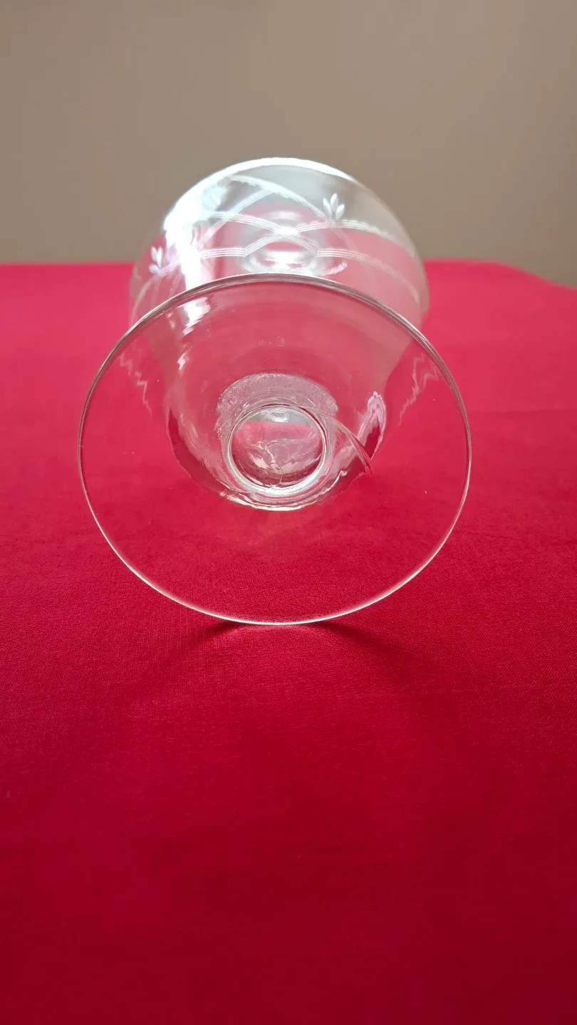 Etched Glass Decanter with Stopper - photo 5