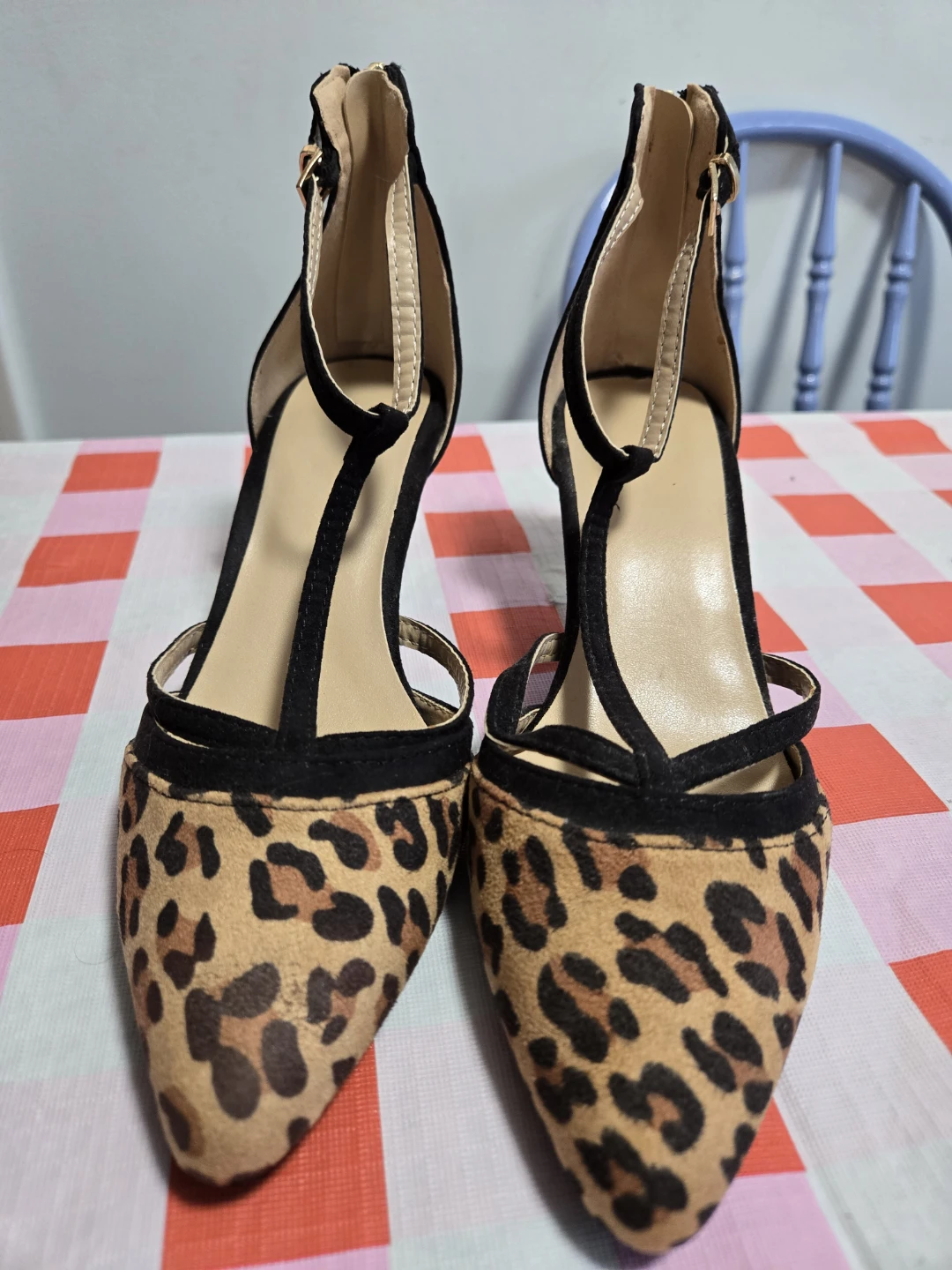 New Leopard Heels/Shoes
