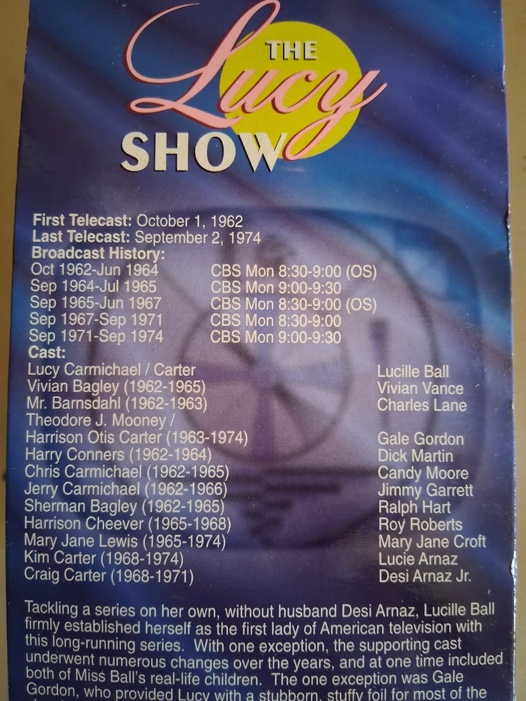 The Lucy Show Classic Television VHS Collection - photo 4