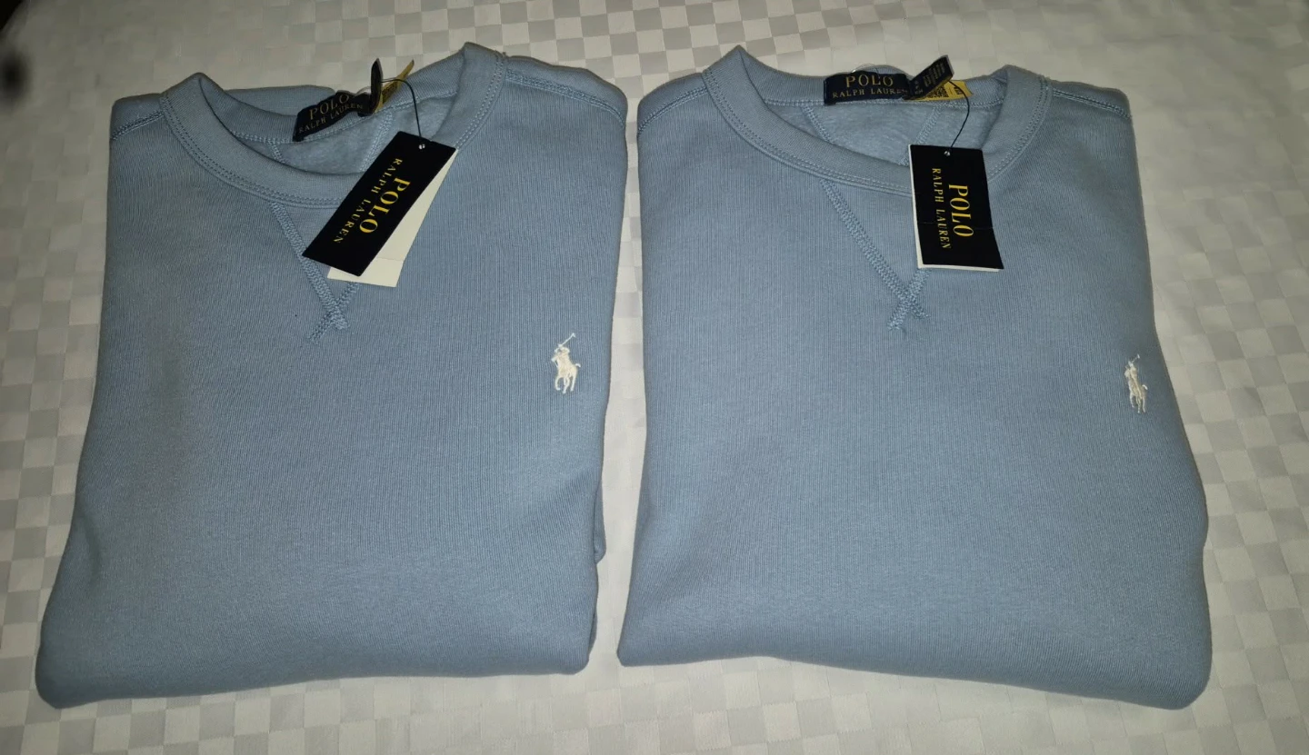 Two Polo Ralph Lauren Sweatshirts size S