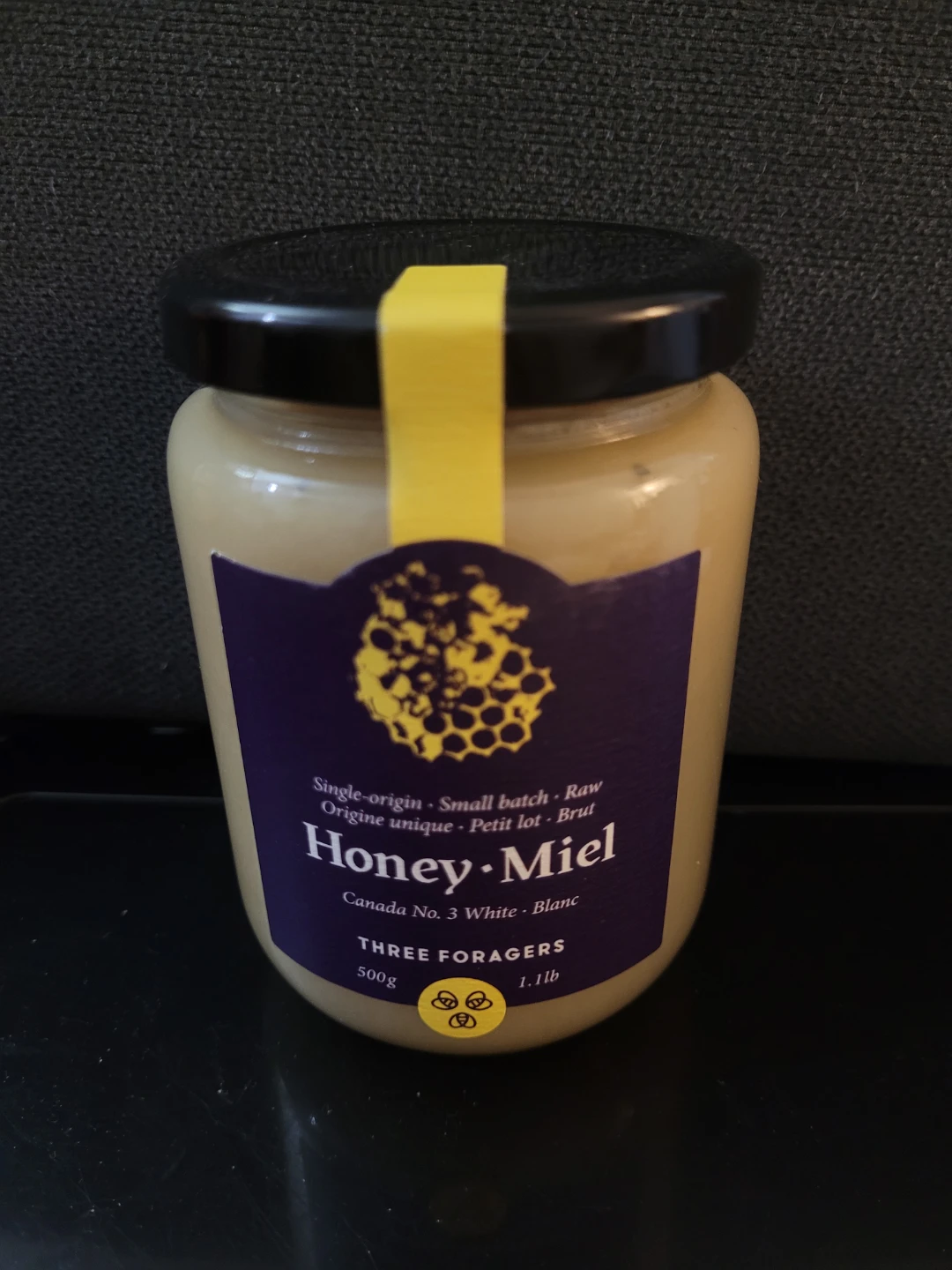 Three Foragers Raw Honey 500g