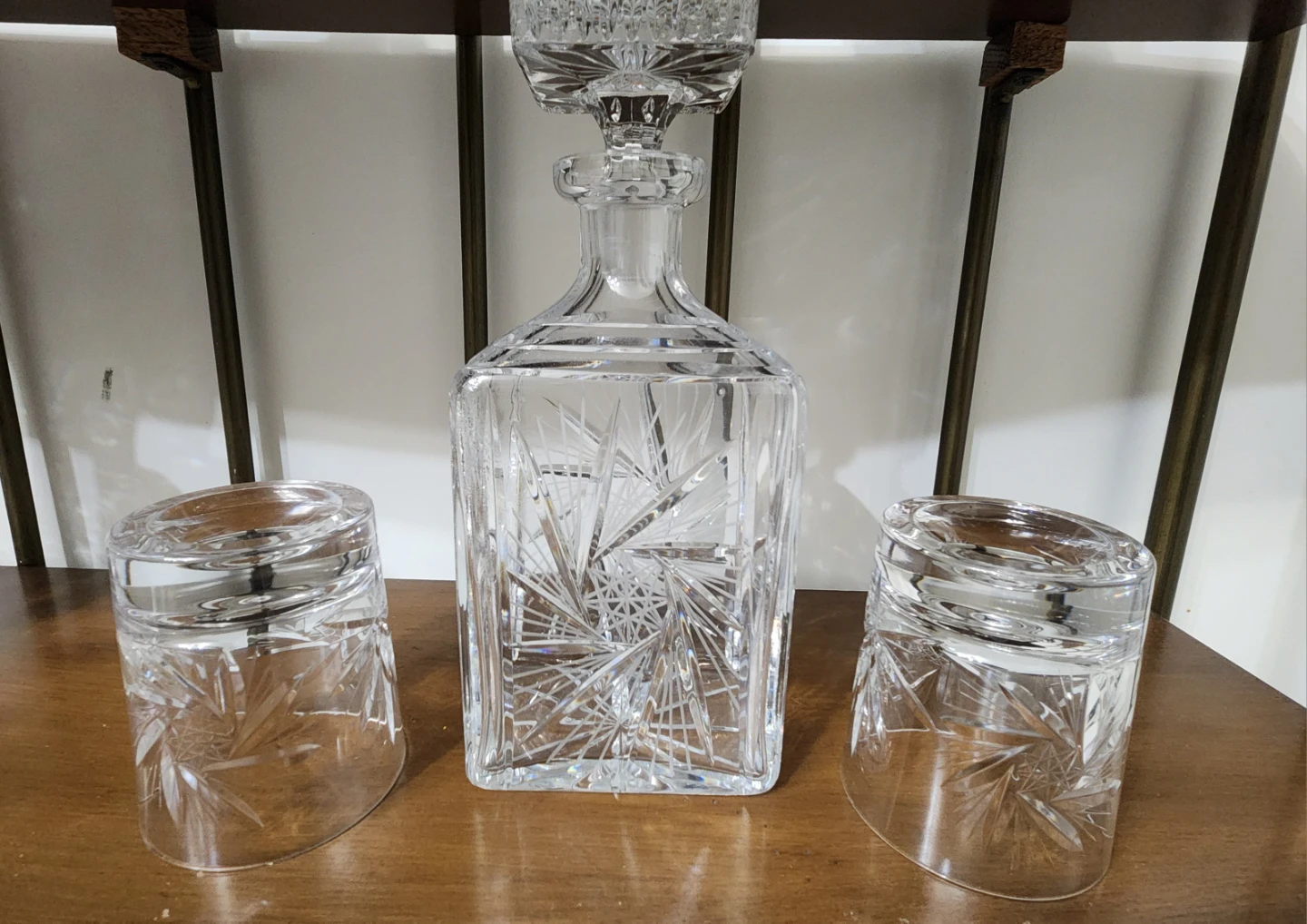 Crystal Whiskey Decanter Set - photo 2