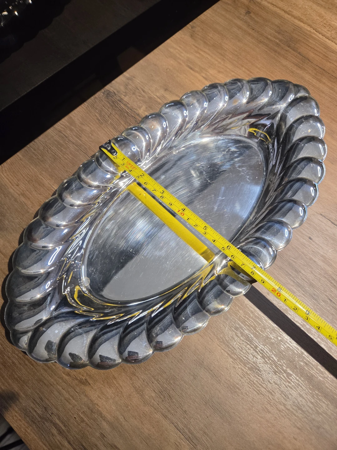Vintage Waverly Wm Rogers Silverplate Serving Tray - photo 3