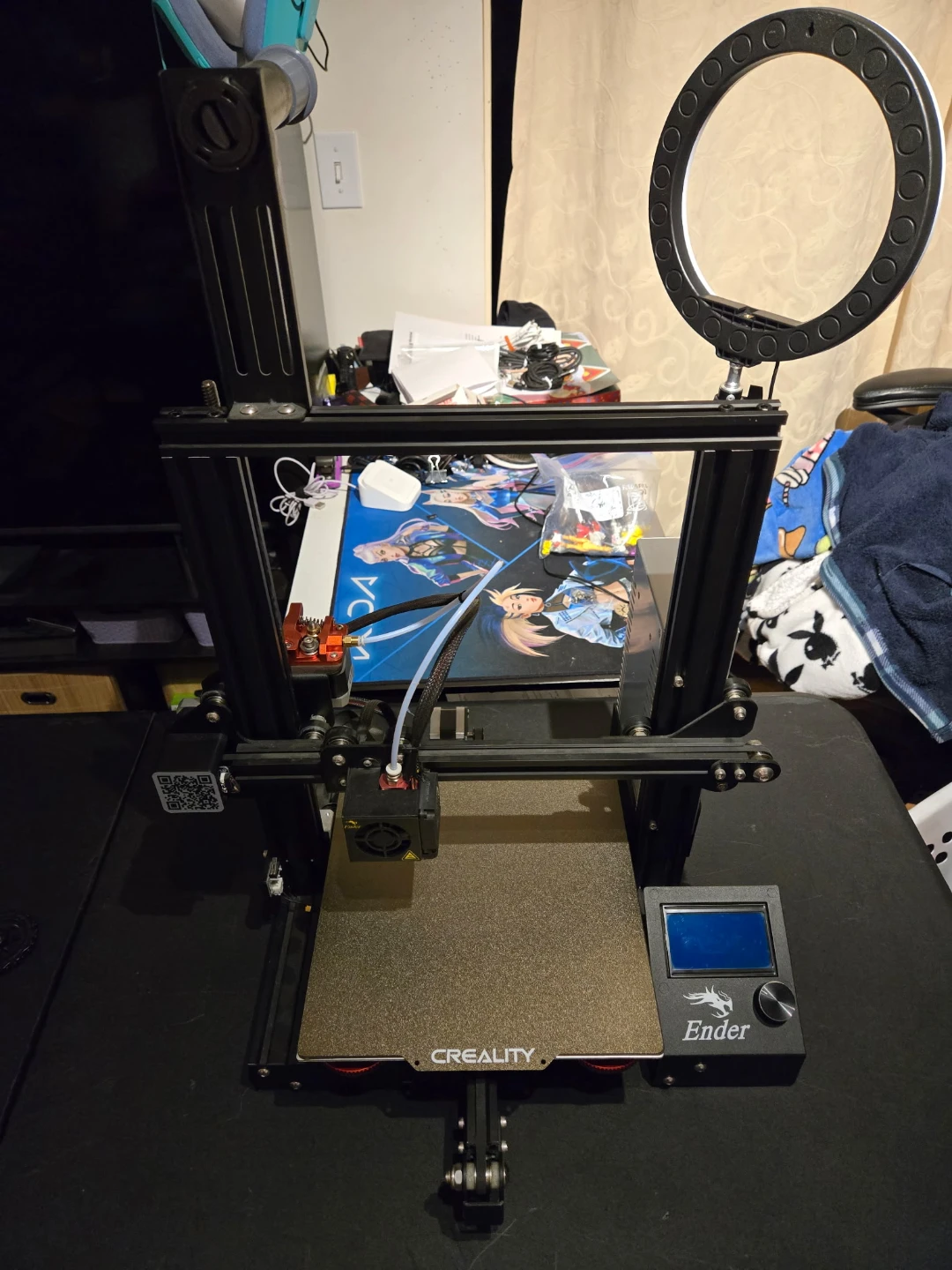Creality Ender 3D Printer with Spare Parts