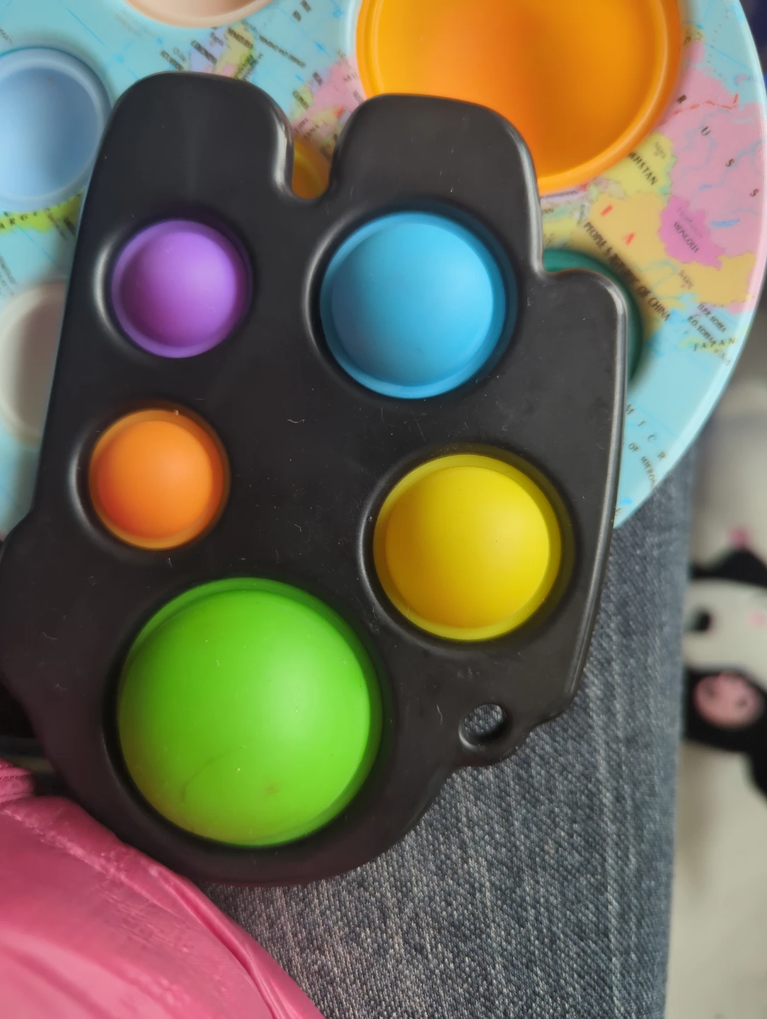 Map and Animal Paw Sensory Fidget Toys - photo 3