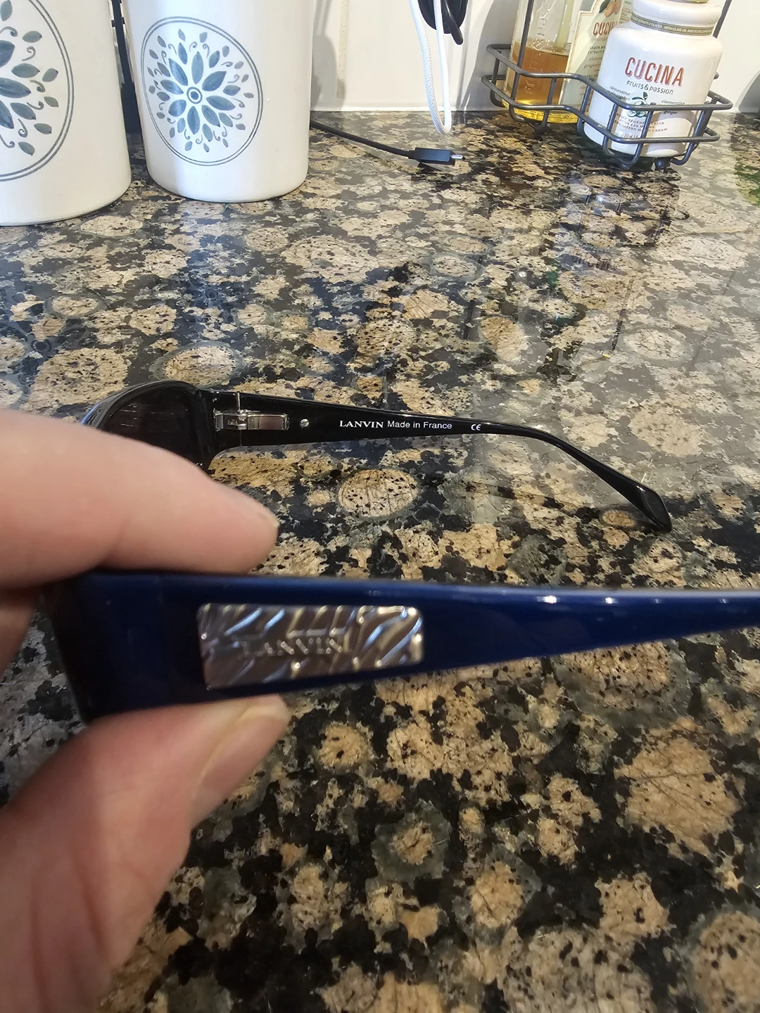New Lanvin Paris Blue Sunglasses - photo 2