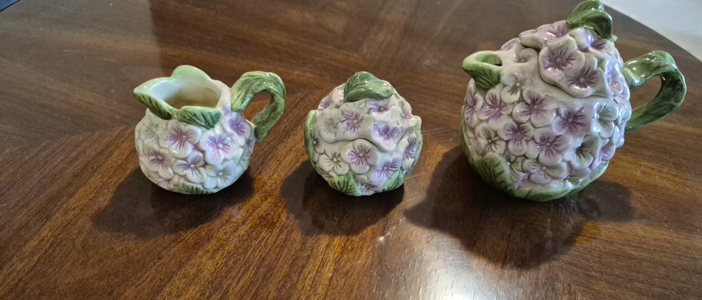 Woodlander Nipper Hand Painted Stoneware Set - photo 2