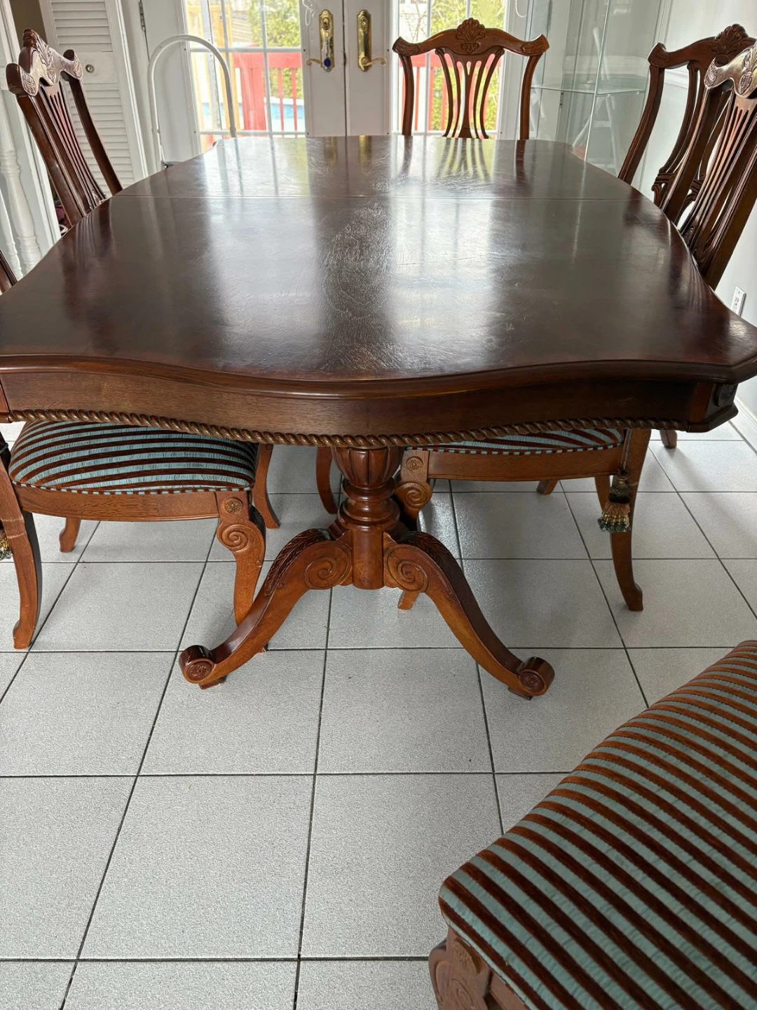Traditional Dining Table Set with Chairs - photo 2