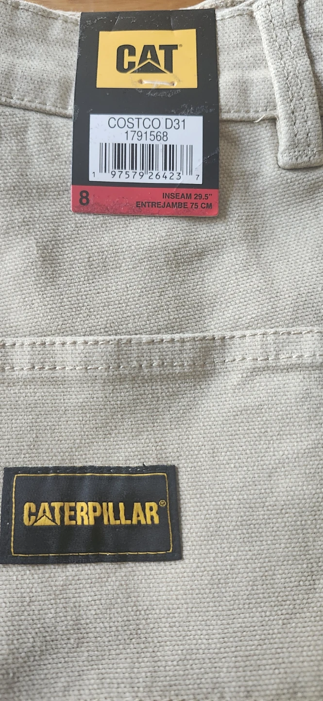 Caterpillar Work Pants Womens Size 8, Beige - photo 2