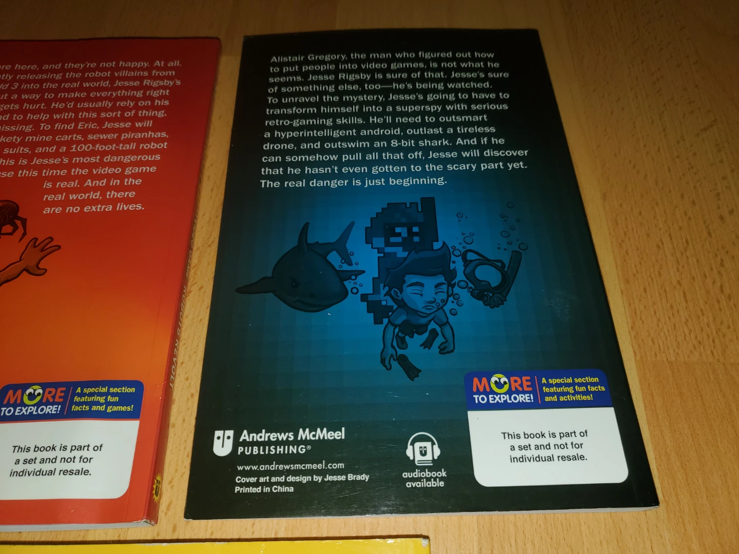 ($5 each) 3 Trapped in a Video Game Books by Dustin Brady - photo 4