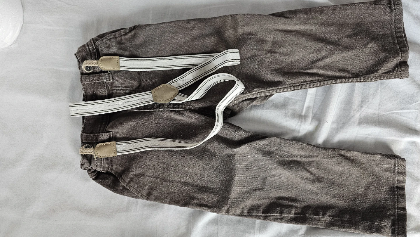 Toddler pants and bear top - 2T