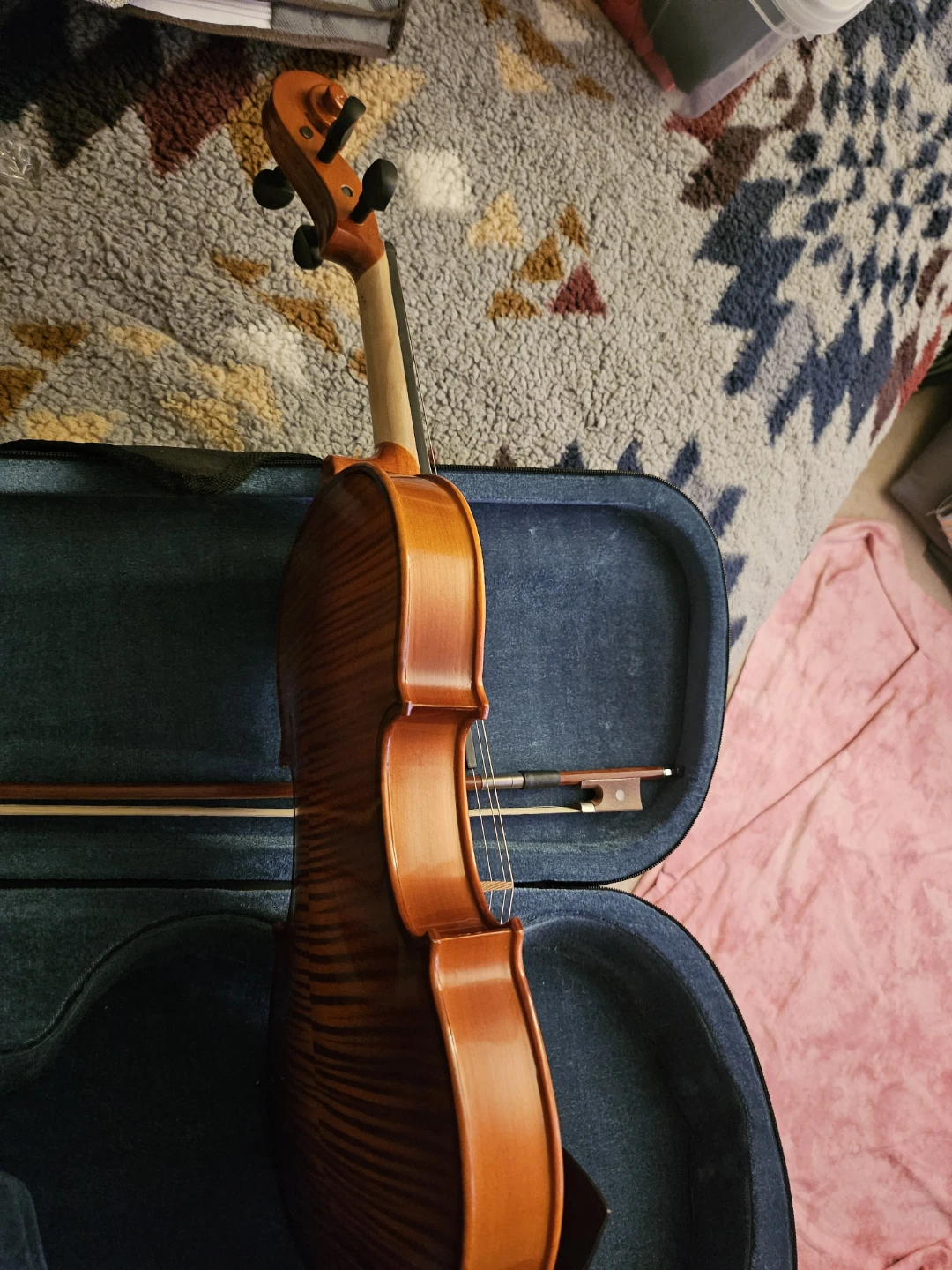 Acoustic 4/4Violin with Case and Bow - photo 4
