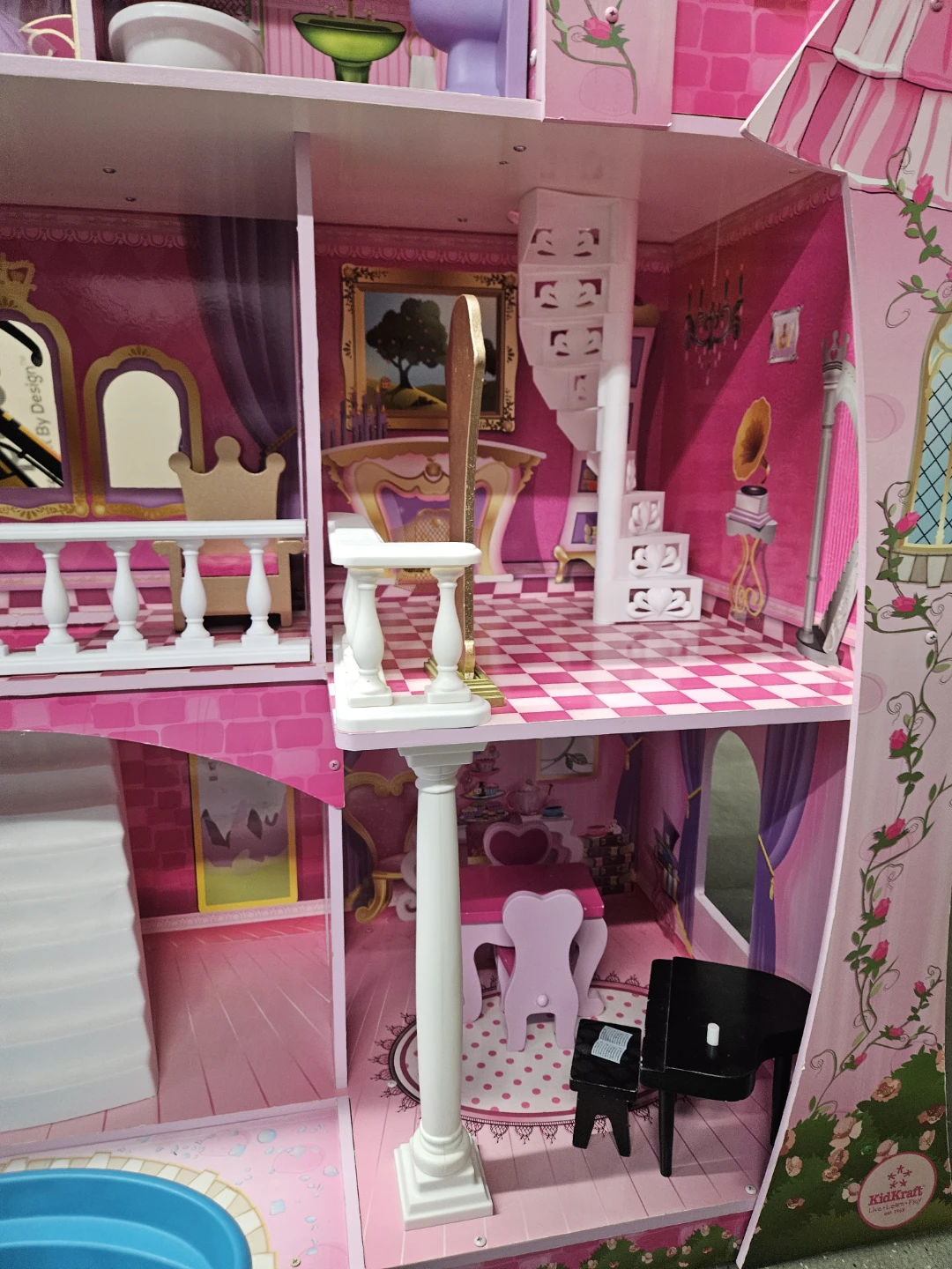 KidKraft Wooden Princess Dollhouse - photo 5