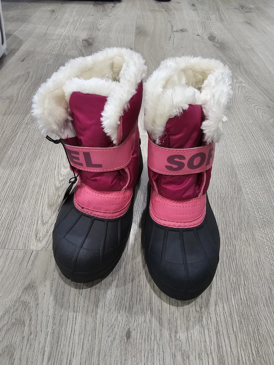 Kids Size 12 - Sorel Insulated Pink Winter Boots
