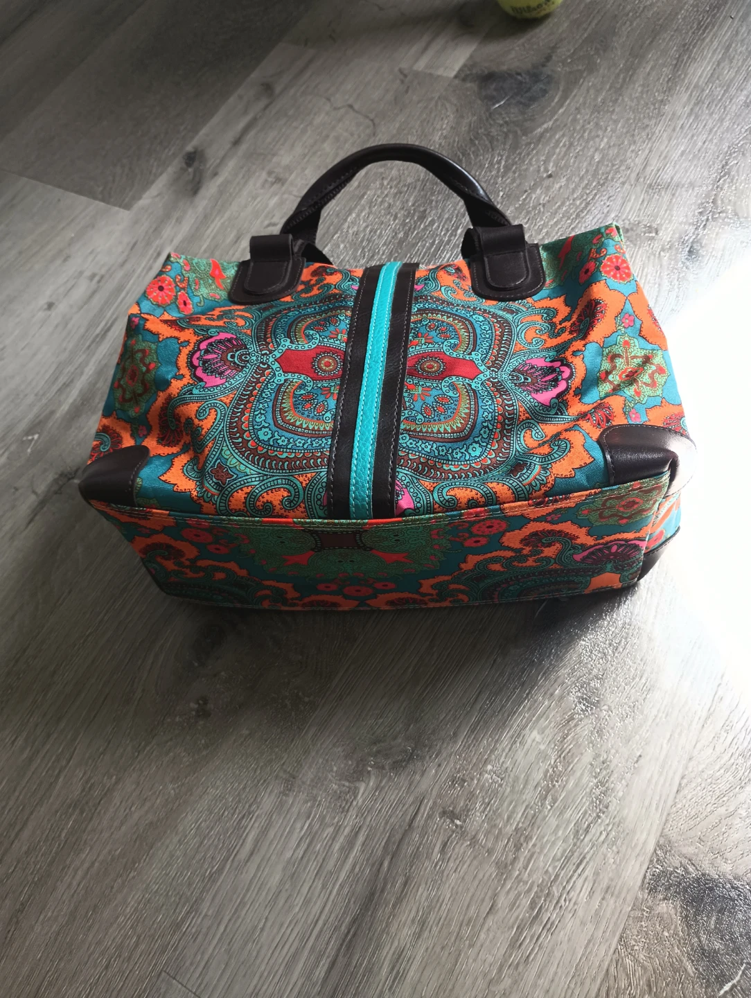 CAMBIO Colourful Paisley Satchel Bag - photo 5