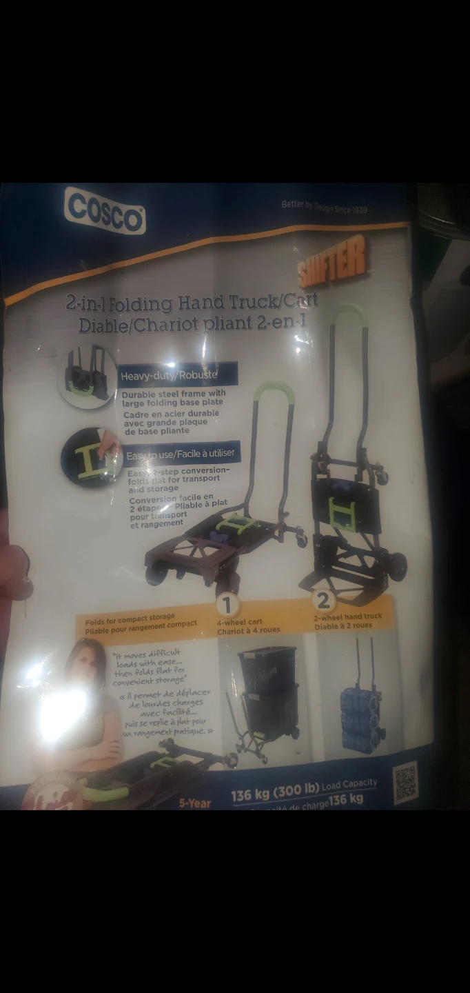 Cosco Shifter 2-in-1 Folding Hand Truck - photo 2