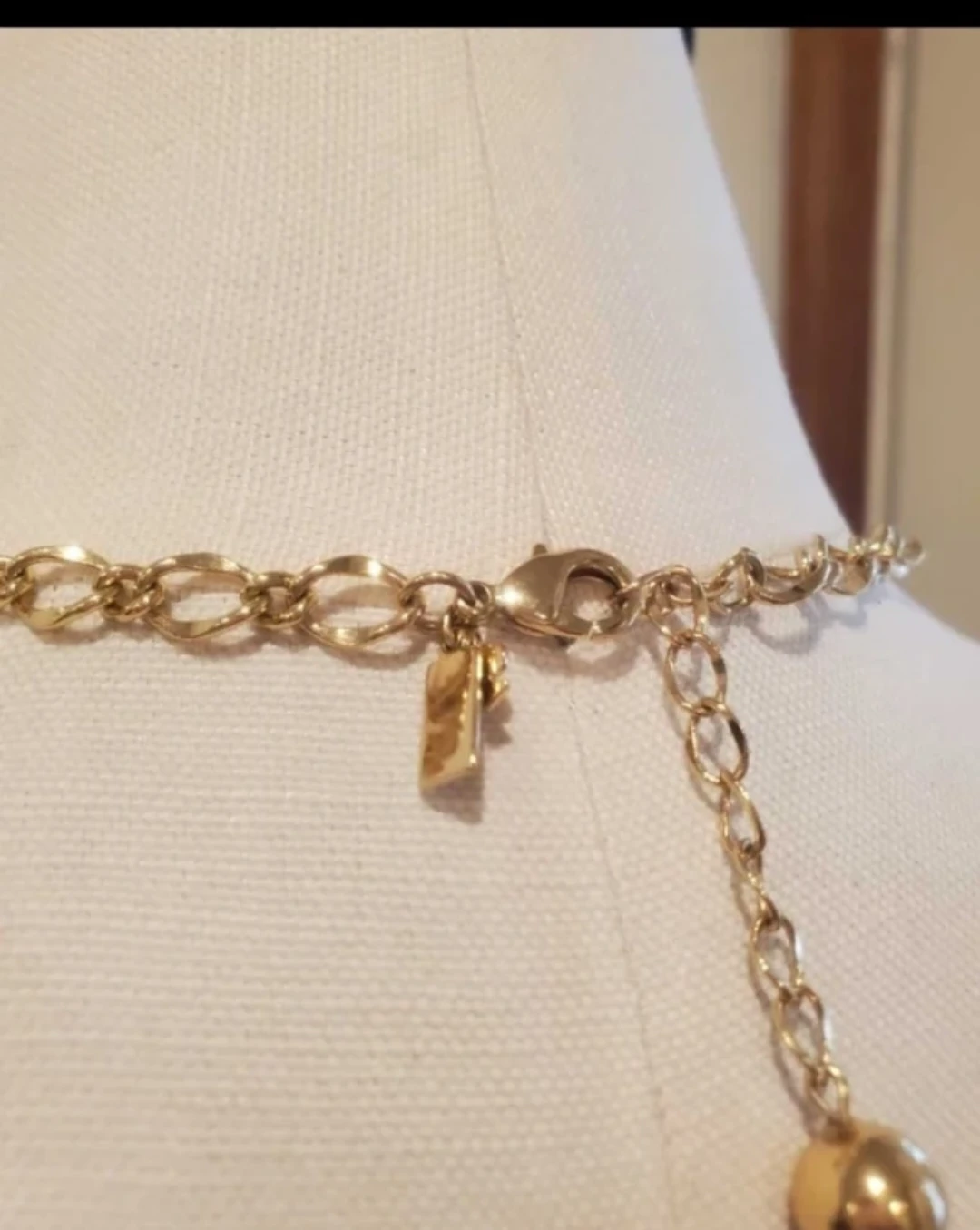 Kate Spade Gold Tone and Orange Statement Necklace - photo 3