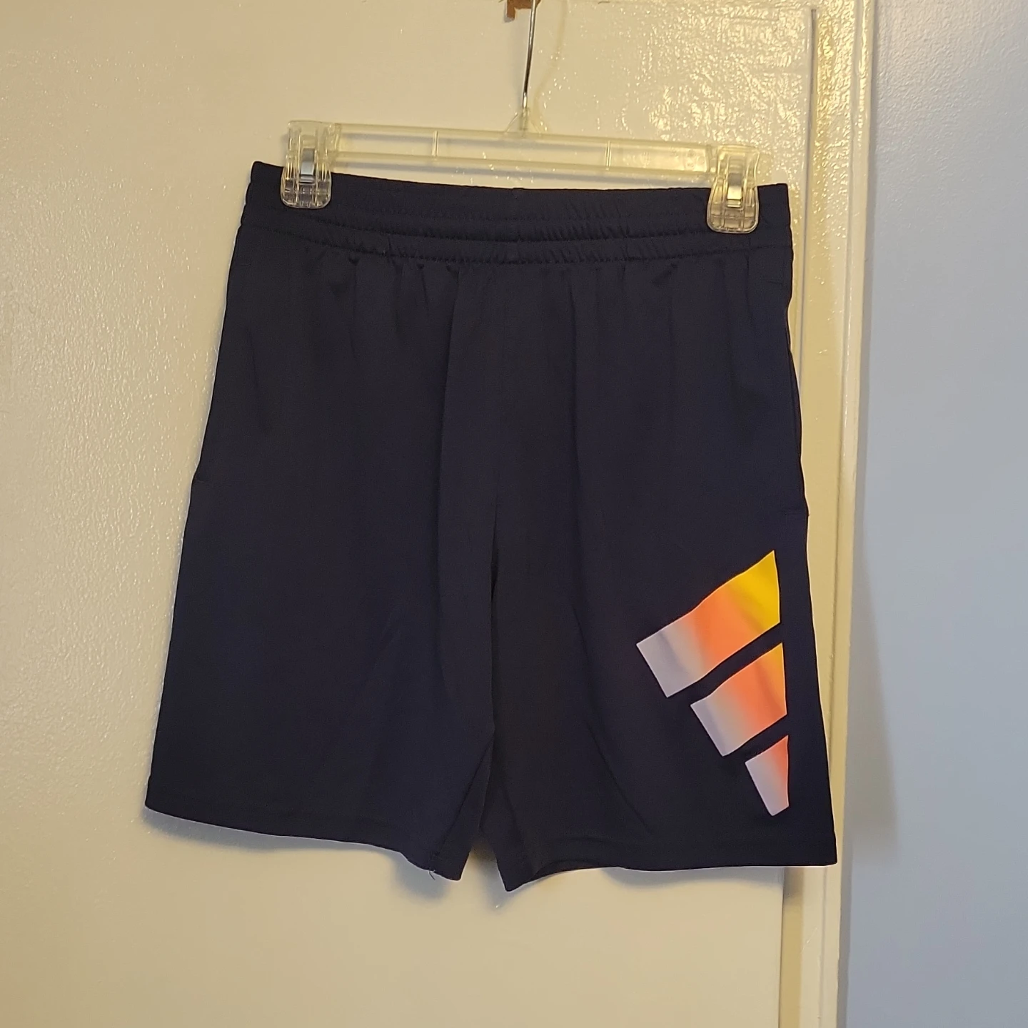Adidas Navy Performance Shorts - photo 2