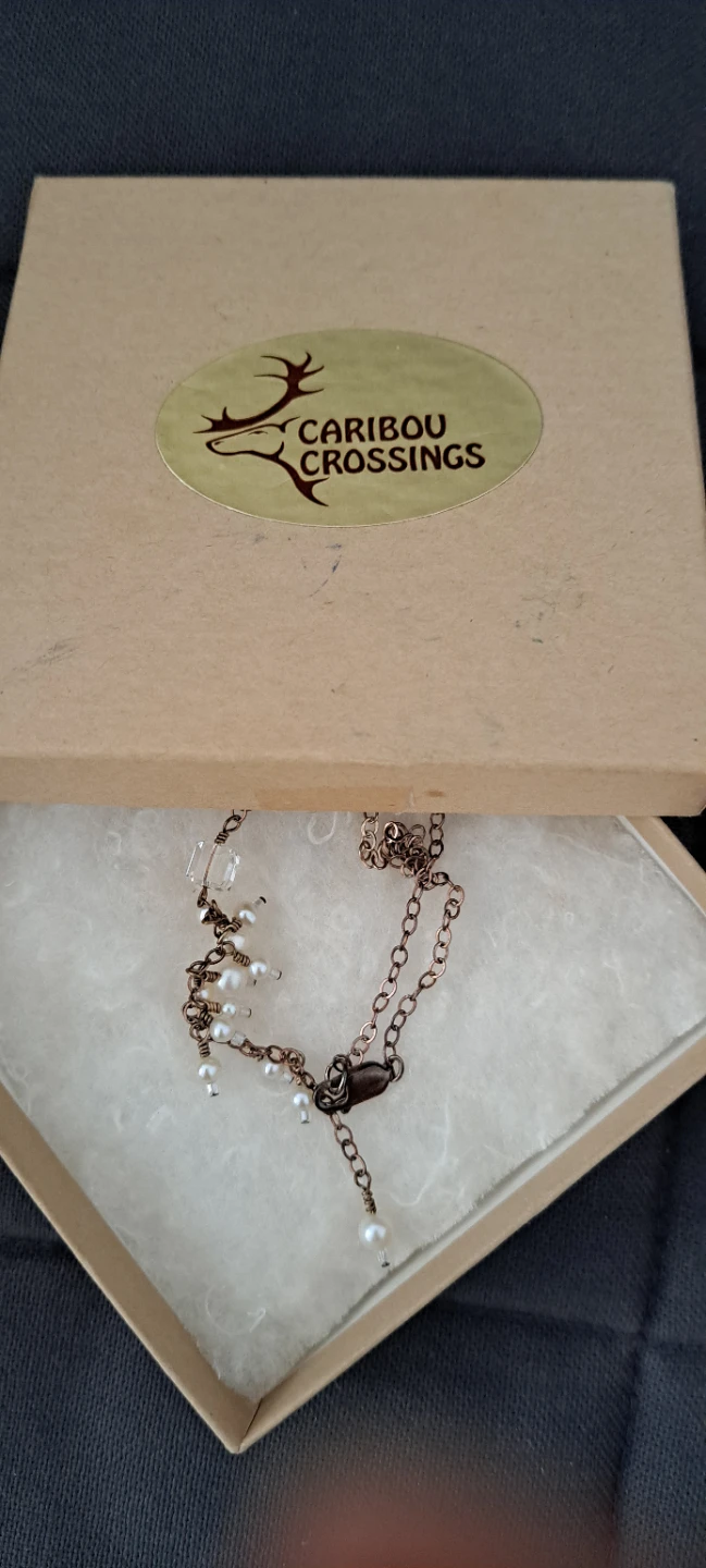 BRAND New Caribou Crossings pearl necklace - photo 3