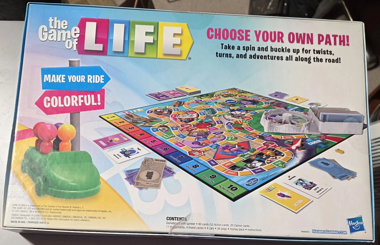 Hasbro The Game of Life Board Game - photo 2