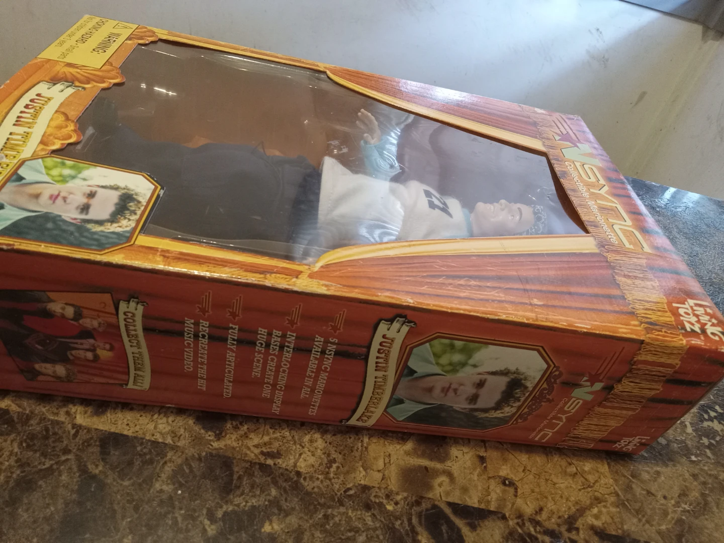 NSYNC Collectible Marionette Doll Justin timberlake - photo 5