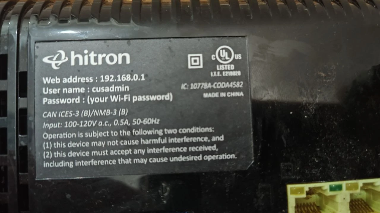Hitron CODA-4680 DOCSIS 3.1 Wi-Fi Cable Modem Router Combo - photo 3