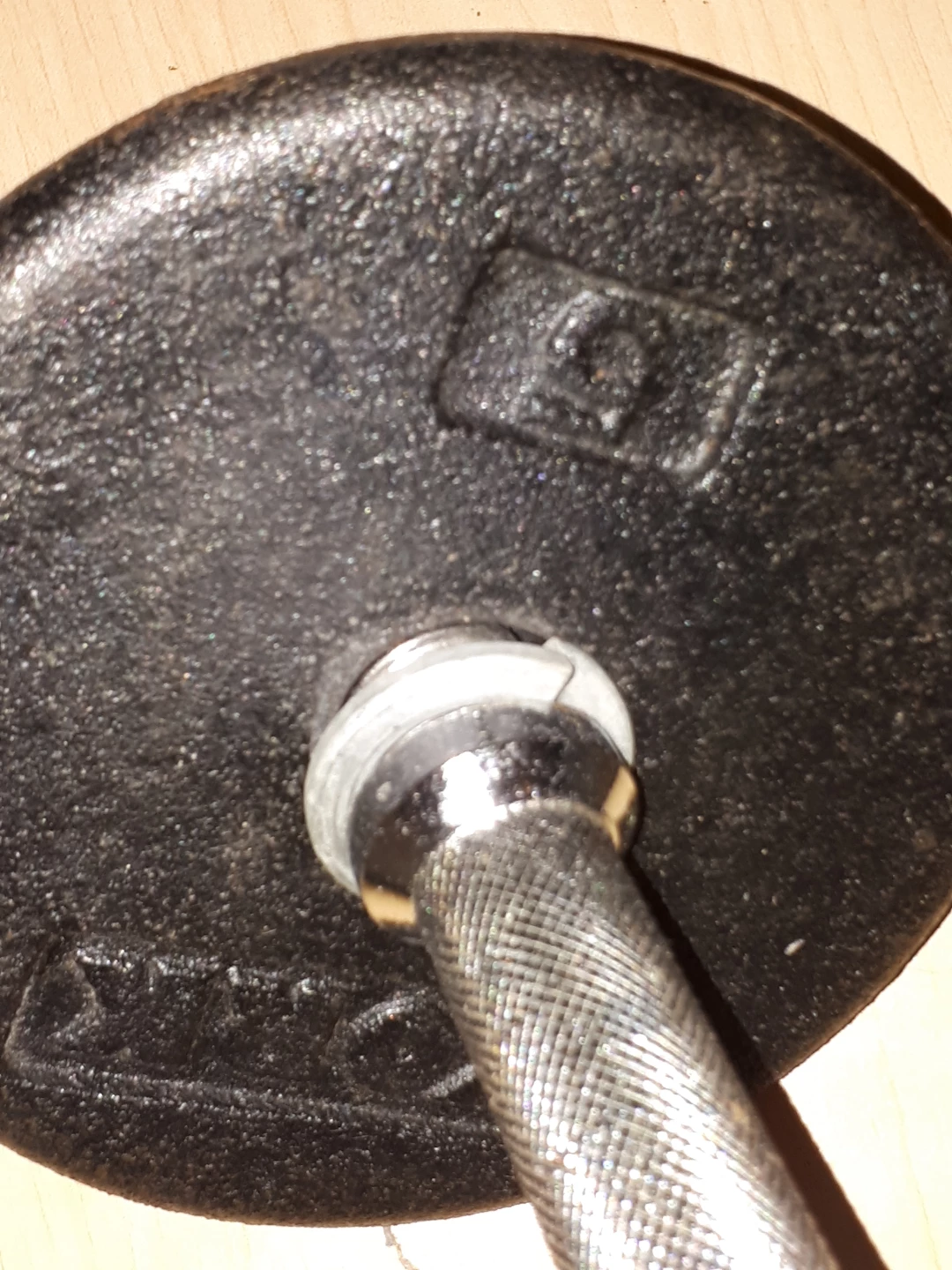 York 10lb Cast Iron Dumbbell Set - photo 3