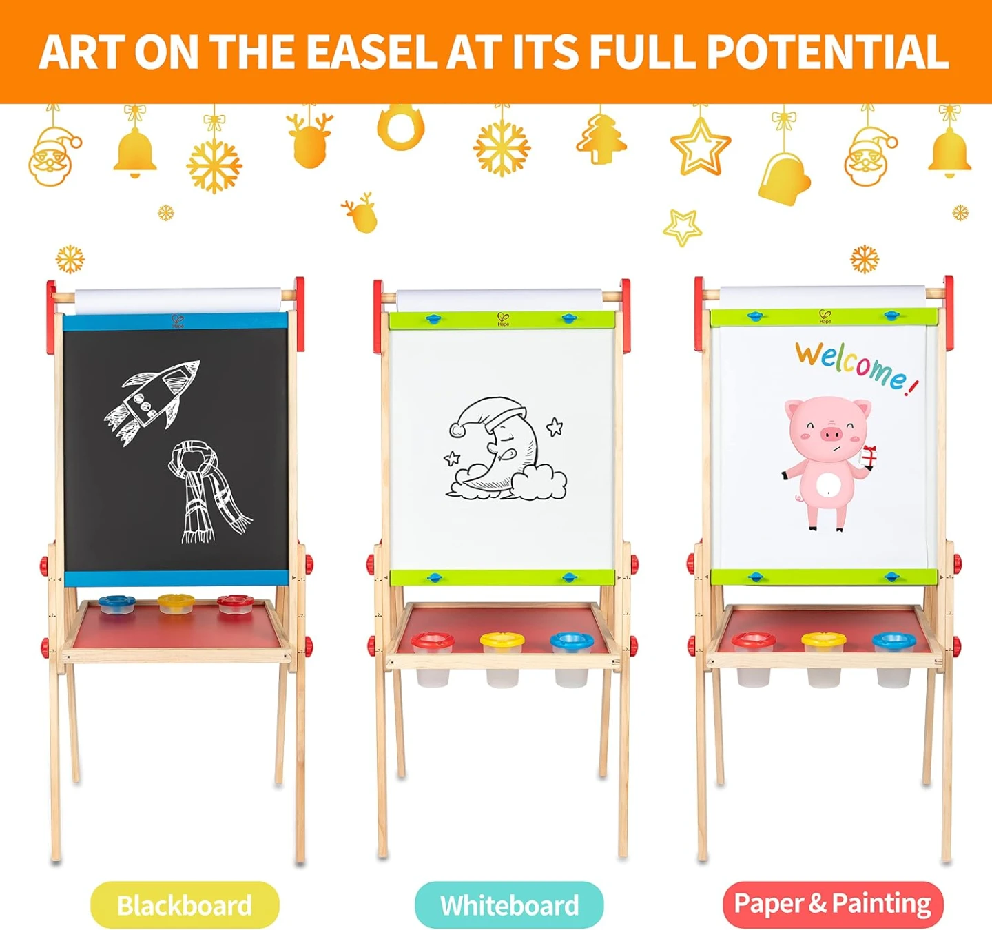 Hape Adjustable Art Easel - photo 3