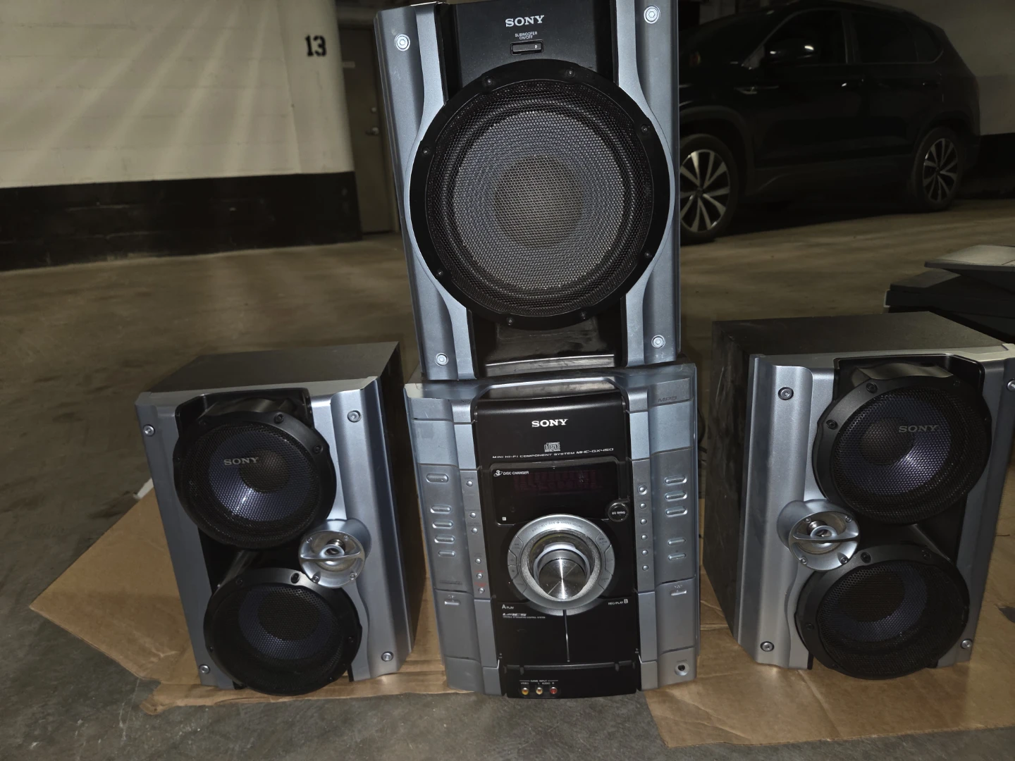 Sony MHC-GX450 Mini Hi-Fi Component System - photo 2