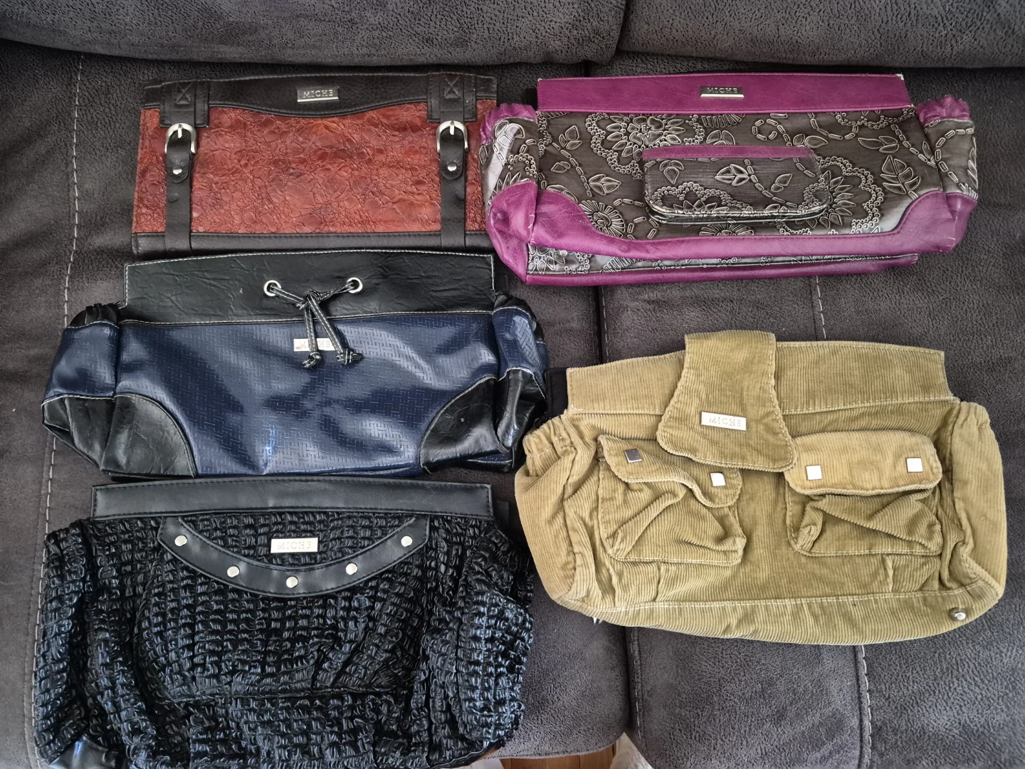 Collection of Miche interchangeable purse shells - photo 2